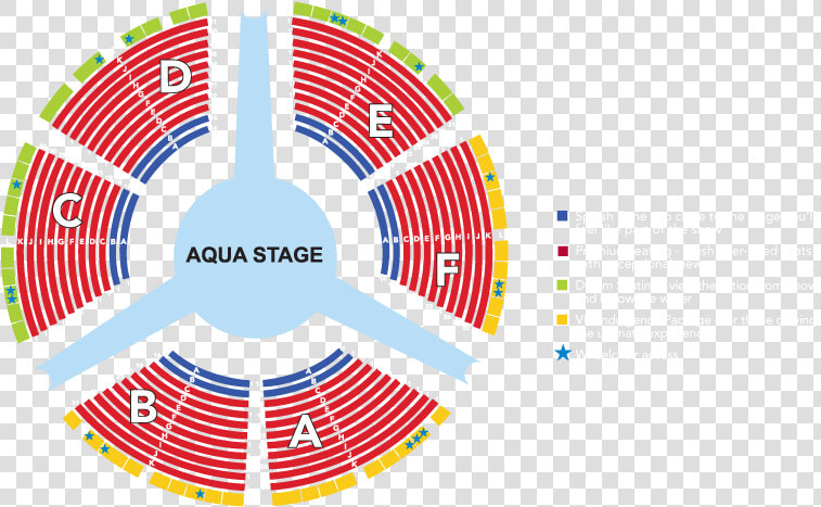 Reve Las Vegas Seating Chart  HD Png DownloadTransparent PNG