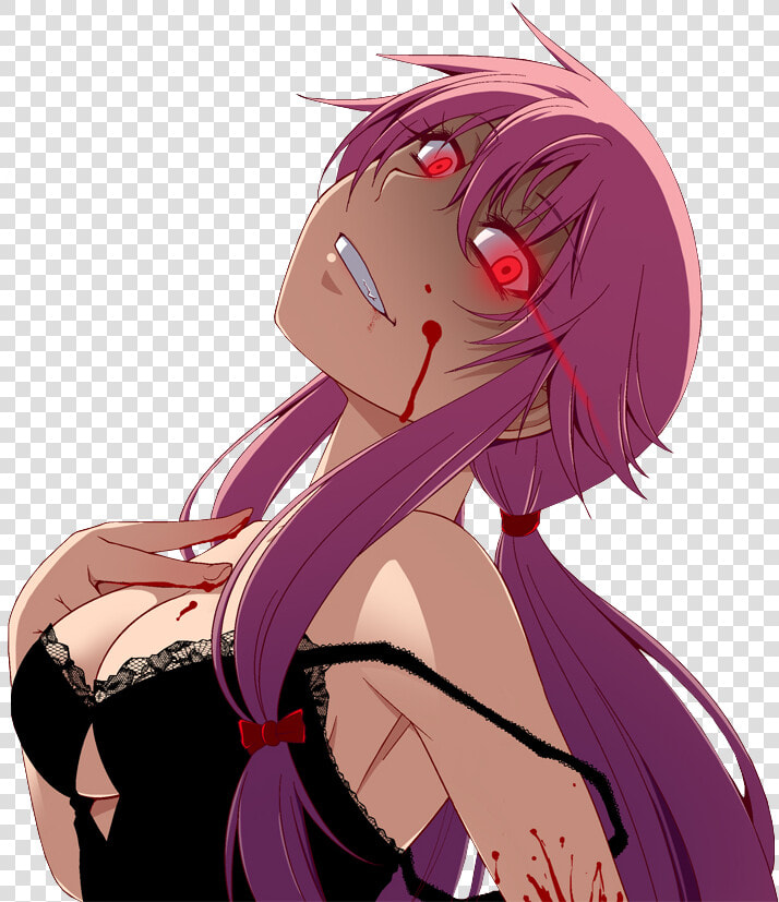 Transparent Yuno Gasai Png   Render Gasai Yuno  Png DownloadTransparent PNG