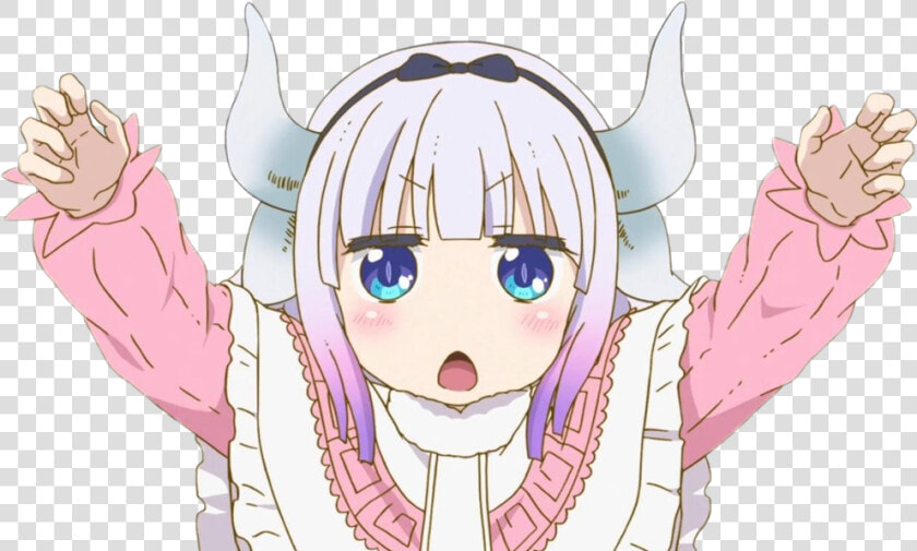  freetoedit  kanna  kobayashi  cute  nomaiddragon   Kanna Dragon Maid Png  Transparent PngTransparent PNG