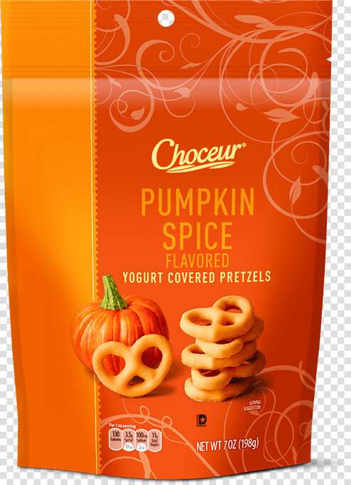 Choceur Pumpkin Spice Pretzels   Choceur Pumpkin Spice Yogurt Pretzels  HD Png DownloadTransparent PNG