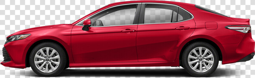 2019 Toyota Camry Side View   Red Camry Side View  HD Png DownloadTransparent PNG