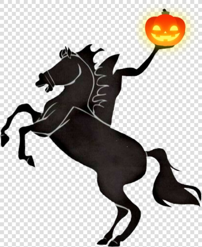  halloween  scary  headlesshorseman  halloweeniscoming   Headless Horseman Halloween Png  Transparent PngTransparent PNG