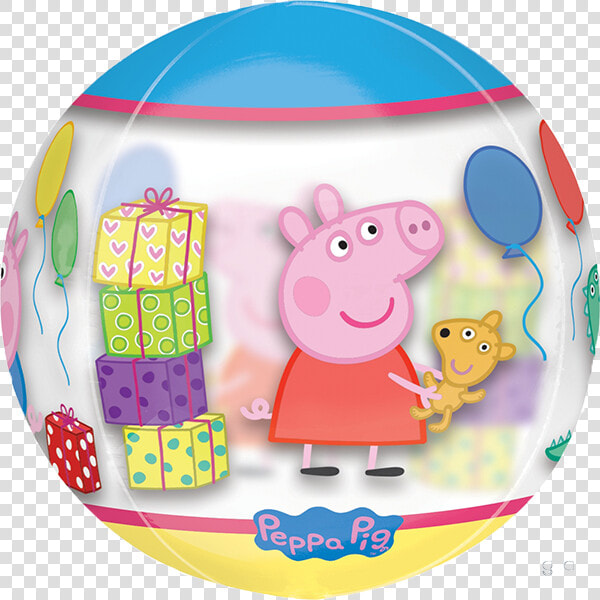 Peppa Pig Orbz Balloon  HD Png DownloadTransparent PNG