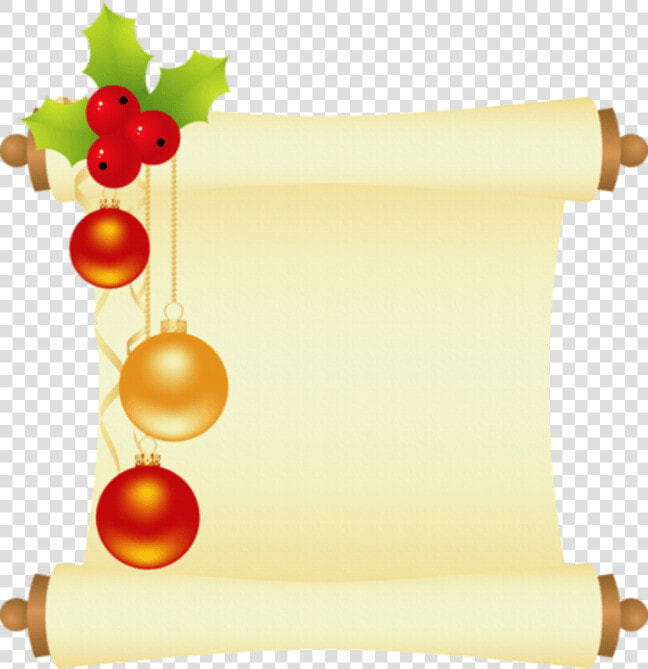 Clip Art Scroll  Holly Clipart Scroll Holly Scroll   Christmas Scroll Clipart  HD Png DownloadTransparent PNG