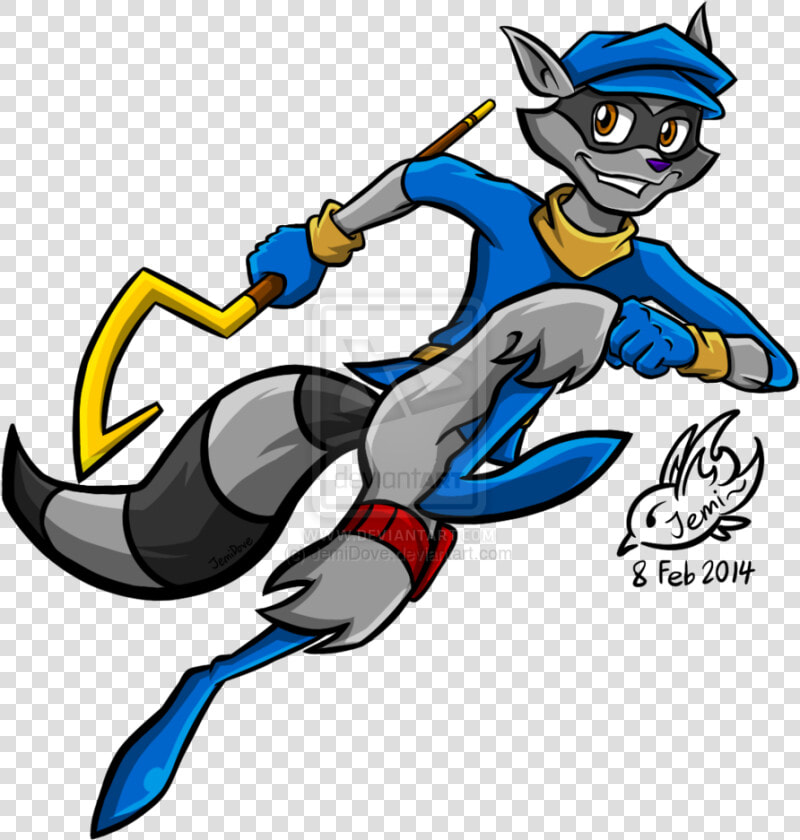 Sly Cooper By Jemidove   Sly Cooper Png  Transparent PngTransparent PNG