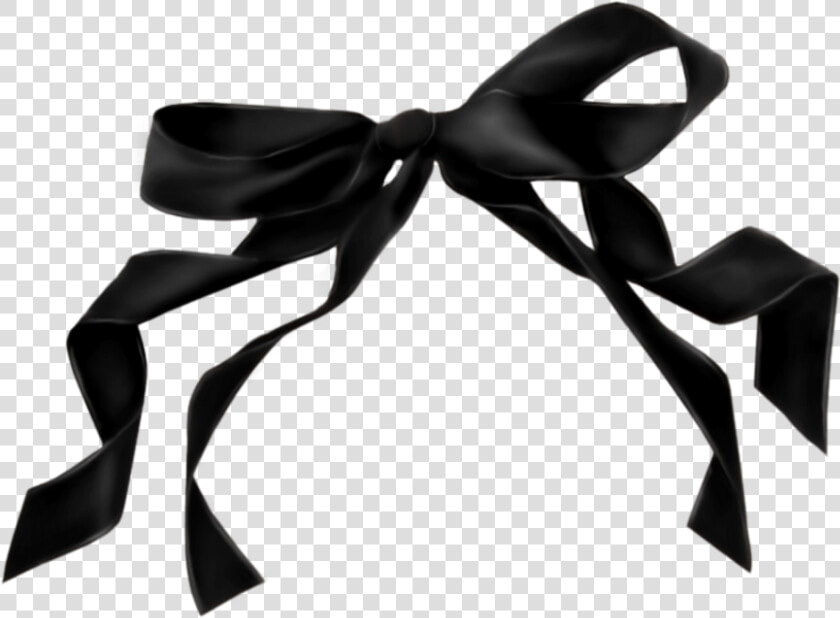  mq  black  bow  bows  ribbon   Ribbon Tie  HD Png DownloadTransparent PNG