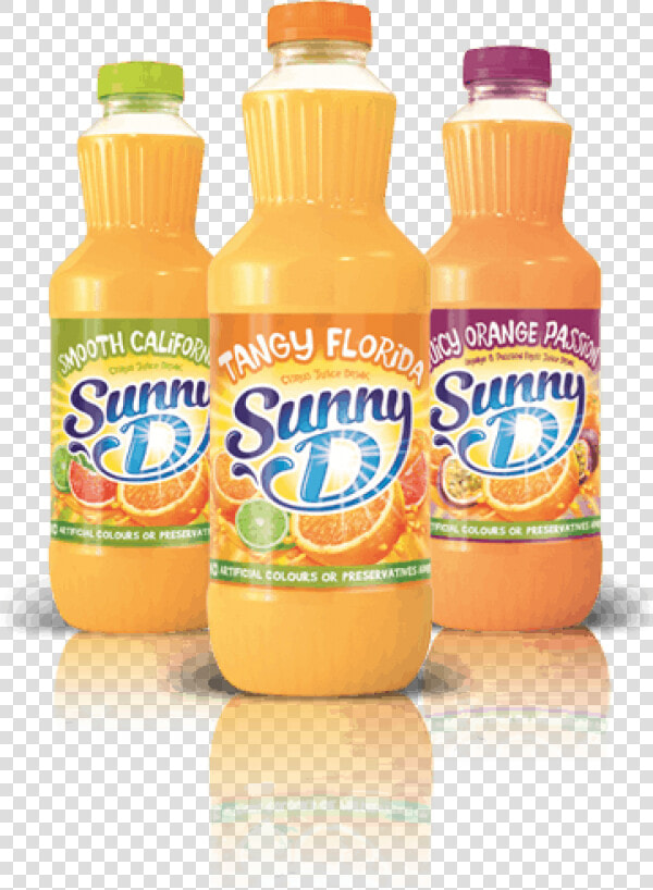 Sunny Delight Florida Citrus Juice Drink 1 Litre     Sunny D Uk Flavours  HD Png DownloadTransparent PNG