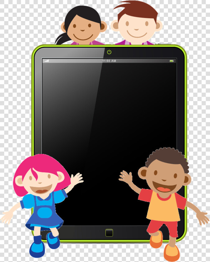 Tablet Clipart Ipad School   Kid Ipad Clipart  HD Png DownloadTransparent PNG