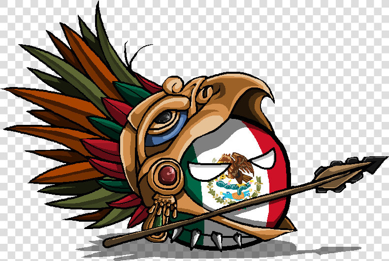 Aztec Of Mexico By   Countryballs Mexico  HD Png DownloadTransparent PNG