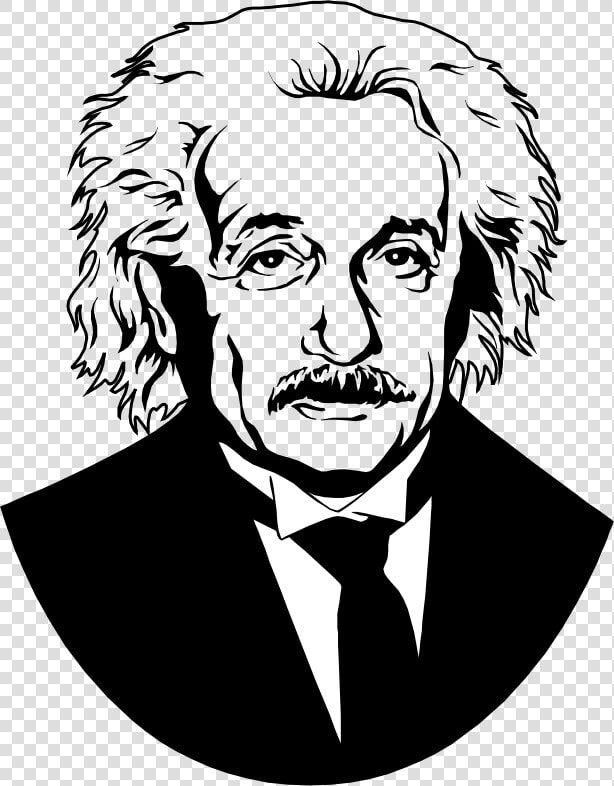 Albert Einstein Scientist Silhouette   Albert Einstein Clip Art  HD Png DownloadTransparent PNG