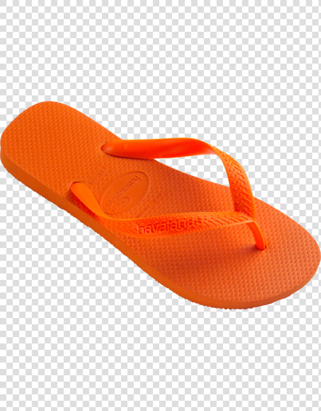 Flip Flops Png Background   Havaianas Neon Orange  Transparent PngTransparent PNG