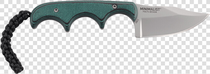 Minimalist® Bowie   Crkt Minimalist Knife  HD Png DownloadTransparent PNG