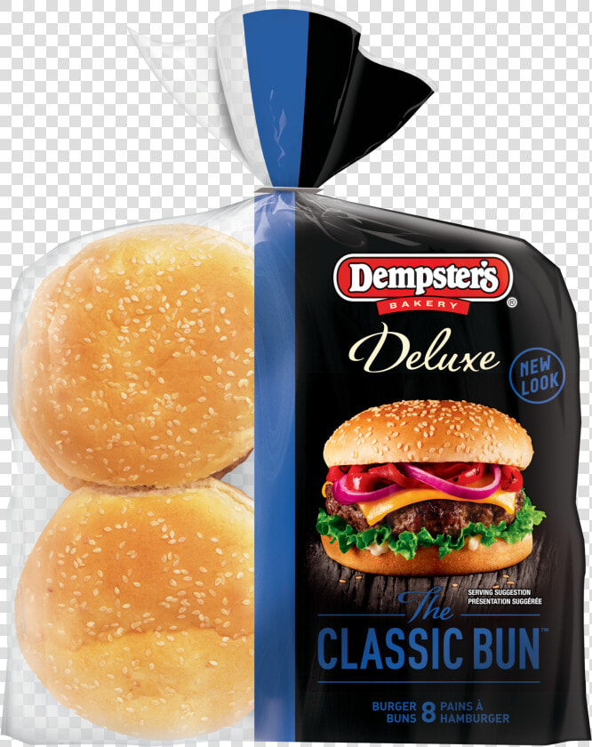 Dempster S® Deluxe White Hamburger Buns   Dempsters Hot Dog Buns  HD Png DownloadTransparent PNG