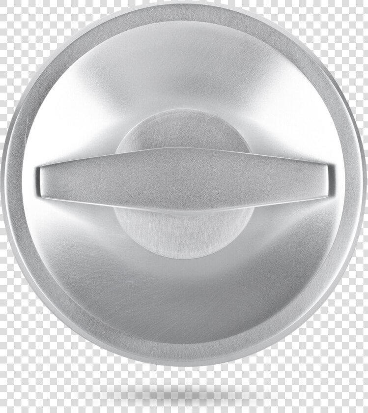 Rotary Handle For Elevator Door  Ral 9006  8 Mm Pin   Circle  HD Png DownloadTransparent PNG