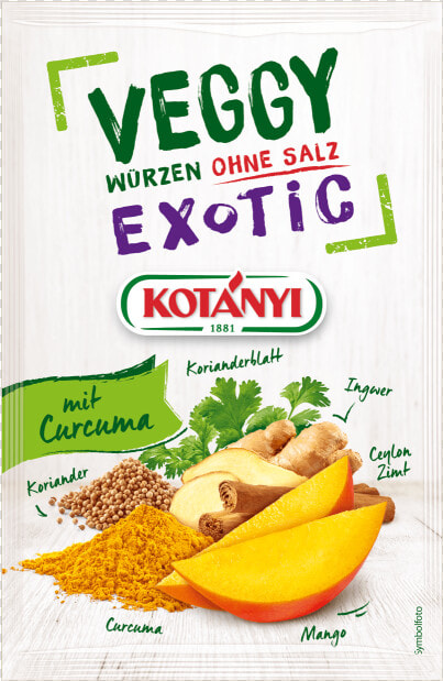 Kotányi Veggy Exotic Gewürzzubereitung Im Brief  HD Png DownloadTransparent PNG