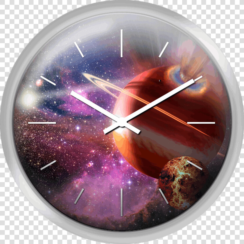 Asteroid Impact On An Alien Planet   Wall Clock  HD Png DownloadTransparent PNG