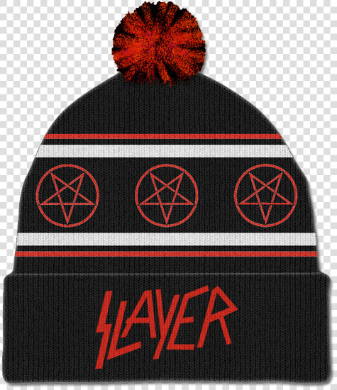 Slayer Bobble Hat   Bobble Hat Slayer Beanie  HD Png DownloadTransparent PNG