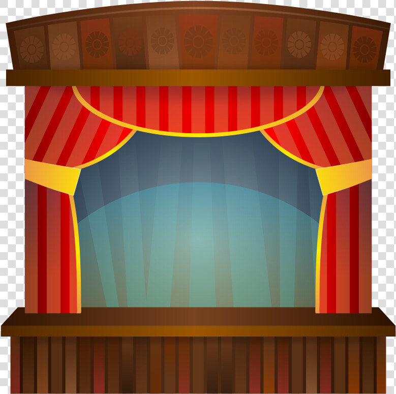 28 Collection Of Puppet Show Stage Clipart   Theater Stage Clipart  HD Png DownloadTransparent PNG