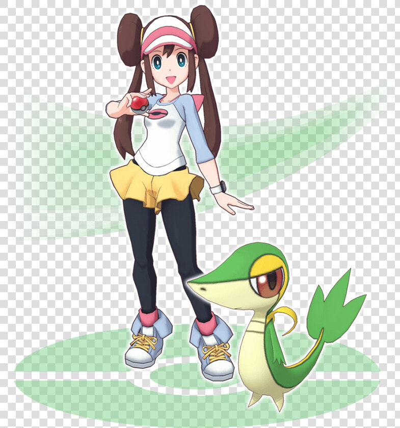 Pokemon Masters Rosa Serperior  HD Png DownloadTransparent PNG