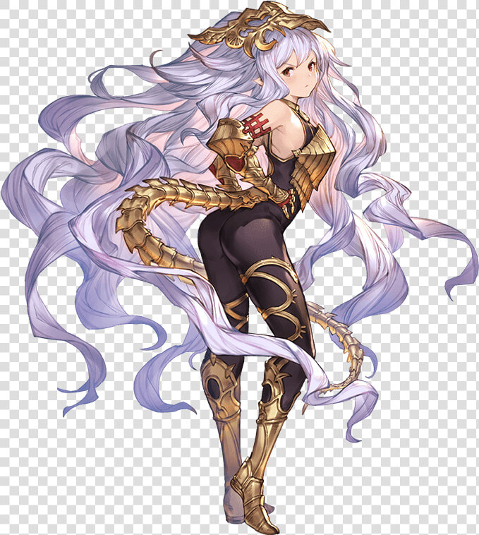 Medusa 7 Hits   Shingeki No Bahamut Medusa  HD Png DownloadTransparent PNG