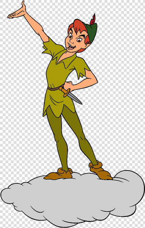 Peter Pan And Tinkerbell Clipart   Peter Pan Clipart  HD Png DownloadTransparent PNG