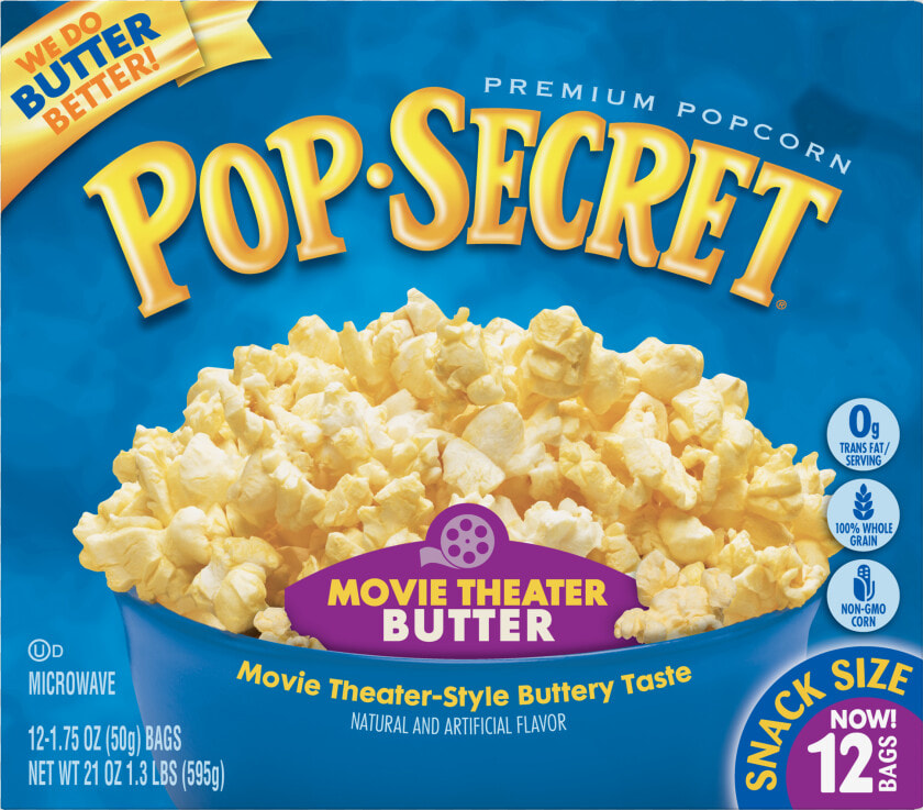 Pop Secret Popcorn Butter  HD Png DownloadTransparent PNG