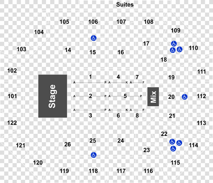 Mohegan Sun Arena Seating Chart  HD Png DownloadTransparent PNG