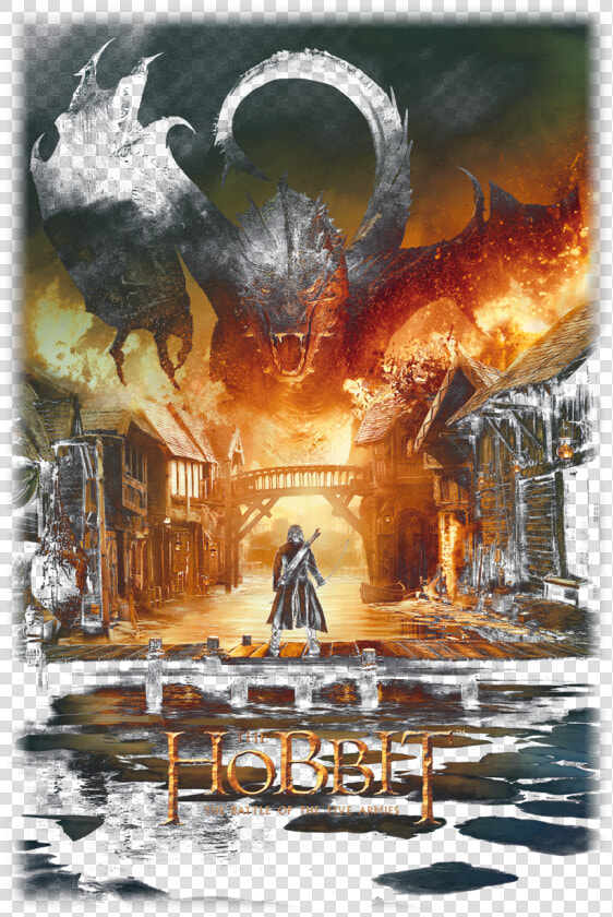 Smaug Poster Hobbit Poster  HD Png DownloadTransparent PNG