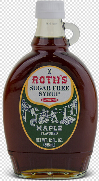 Bottle Of Roth S Sugar Free Maple Flavored Syrup   Bottle  HD Png DownloadTransparent PNG