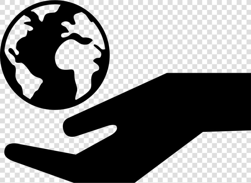 Clip Art Freeuse Stock World On A Hand Svg Png Icon   Save The World Logo Png  Transparent PngTransparent PNG