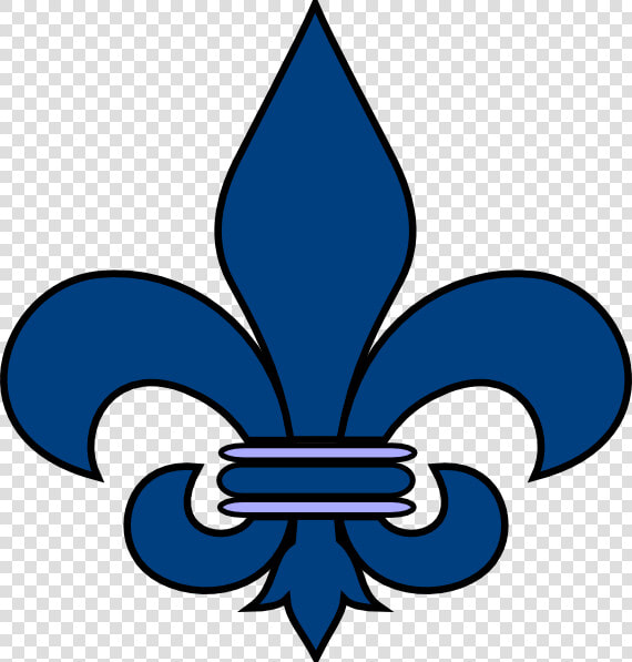 Blue Fleur De Lis Svg Clip Arts   Blue Fleurs De Lis  HD Png DownloadTransparent PNG