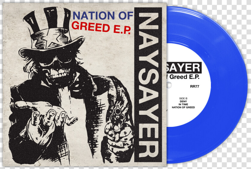 200 Blue Vinyl   Naysayer Nation Of Greed  HD Png DownloadTransparent PNG