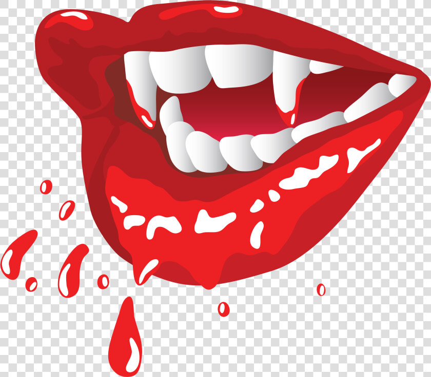 Vampire Teeth Png Download   Vampire Mouth Png  Transparent PngTransparent PNG