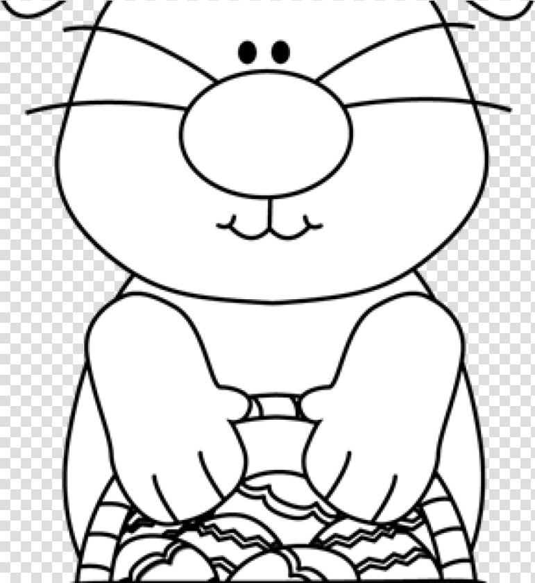 Black And White Download Bunny Camping Hatenylo Com    Black And White Clip Art Bunny Face  HD Png DownloadTransparent PNG