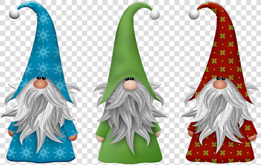 Gnomes  Scandivian  Elf  Imp  Beard  Fabric  Winter   Watercolor Christmas Dwarf  HD Png DownloadTransparent PNG