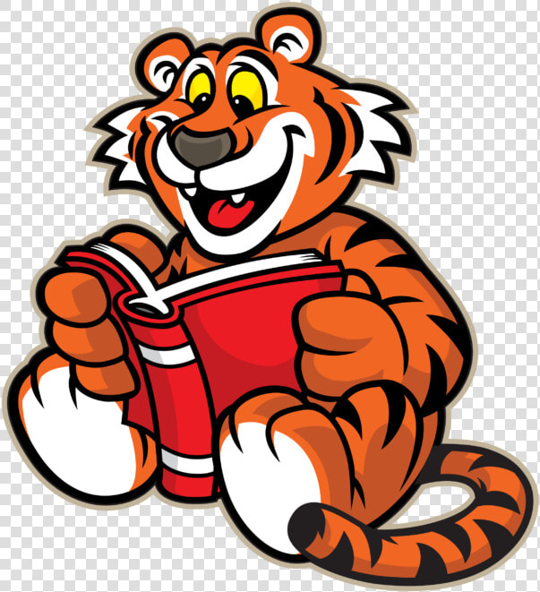 Tiger Reading A Book Clipart Free Library Free Tiger   Tiger Reading A Book  HD Png DownloadTransparent PNG