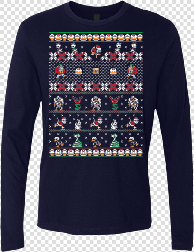 Merry Christmas Uncle Scrooge Men S Premium Long Sleeve   Christmas Day  HD Png DownloadTransparent PNG