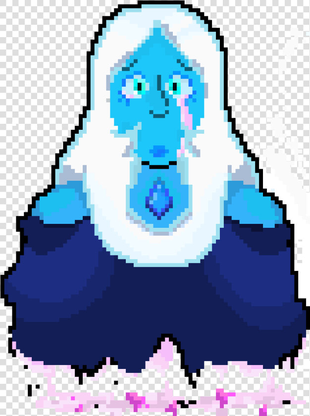 Transparent Blue Diamond Png   Pixel Art Blue Diamond  Png DownloadTransparent PNG