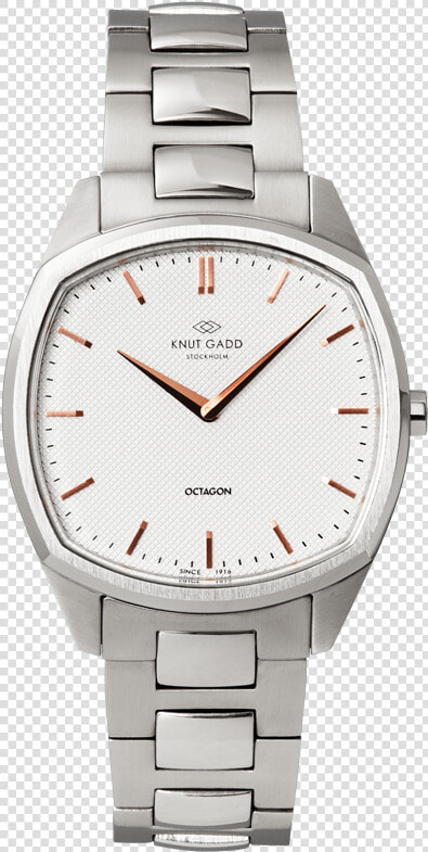 Octagon   Steel   White Title Octagon   Steel   White   Target Watches Mens  HD Png DownloadTransparent PNG