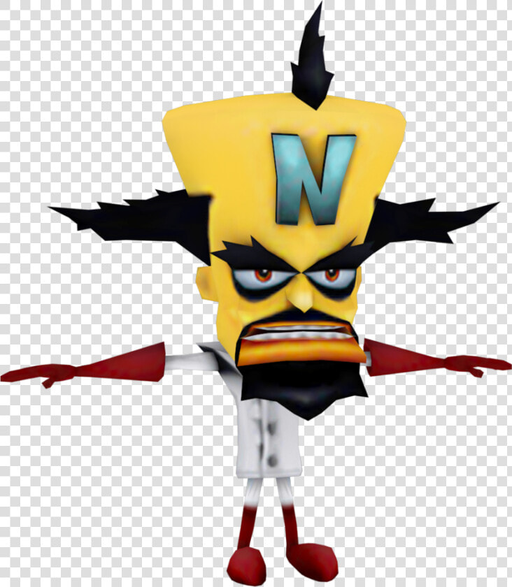 Cortex Model By Crasharki   Crash Nitro Kart Cortex  HD Png DownloadTransparent PNG