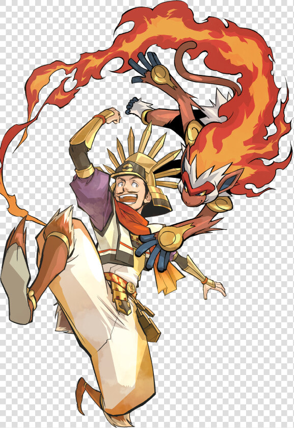 Pokemon Conquest Art  Hd Png Download   Pokemon Infernape Art  Transparent PngTransparent PNG