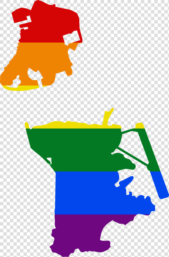 Lgbt Flag Map Of Macau   Macau Flag Map  HD Png DownloadTransparent PNG