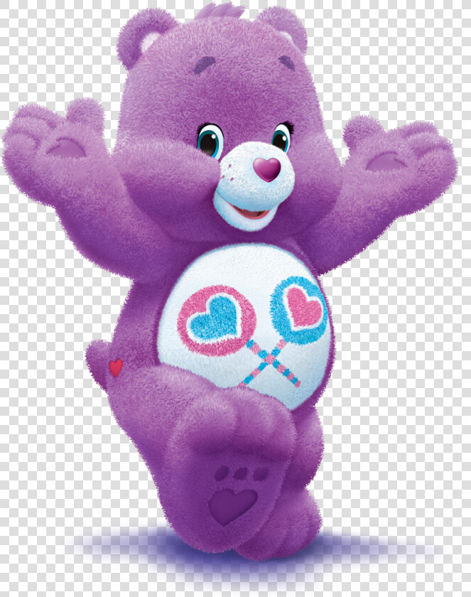 Care Bears Png   Transparent Care Bear Purple  Png DownloadTransparent PNG