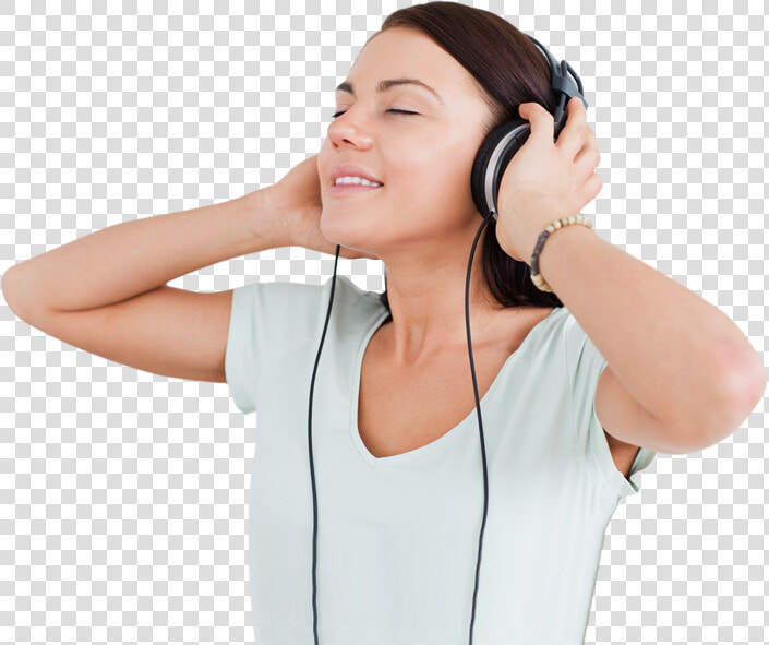 Listening   Listening To Headphones Png  Transparent PngTransparent PNG