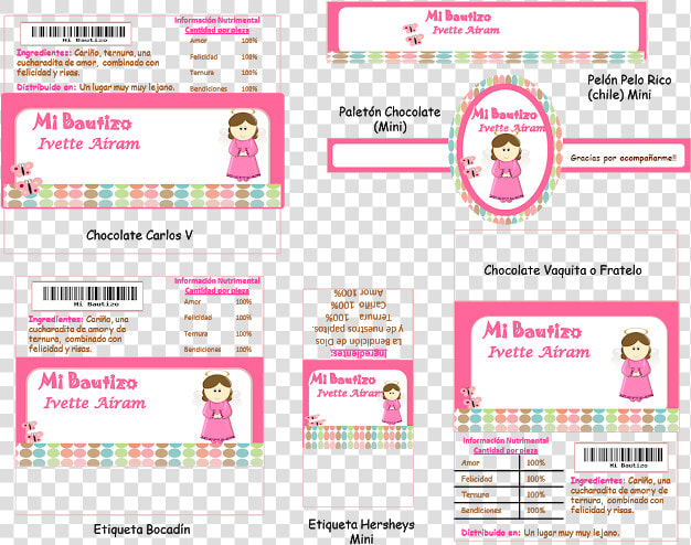 Tarjetas Bautismos Baby Shower Comunión Invitaciones  HD Png DownloadTransparent PNG