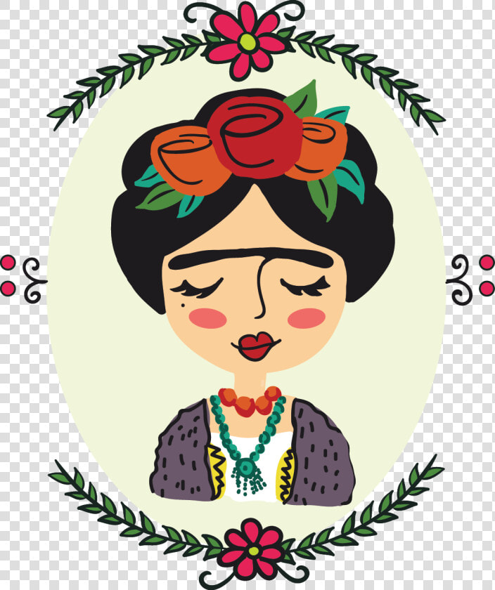 Frida Kahlo Illustration On Behance   Frida Kahlo Illustration  HD Png DownloadTransparent PNG