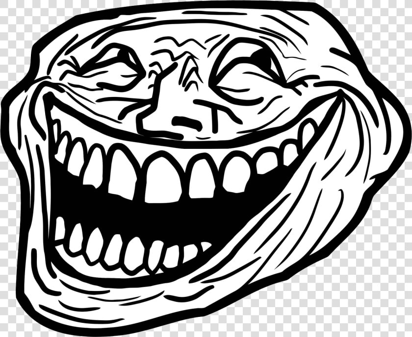 Troll Face Png No Background   Omega Troll Face Png  Transparent PngTransparent PNG