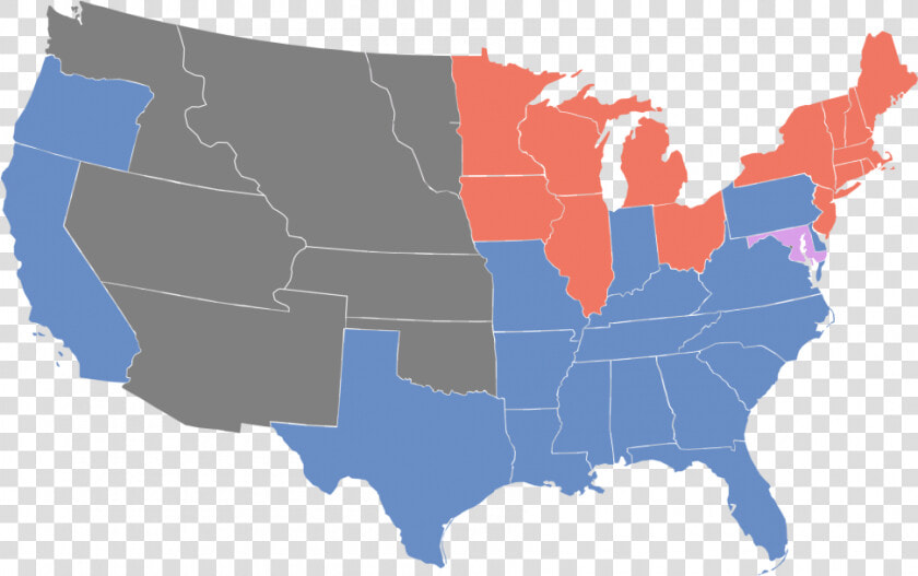 Fileus Governors Svg Commons Blue Map United States   Death Penalty States  HD Png DownloadTransparent PNG