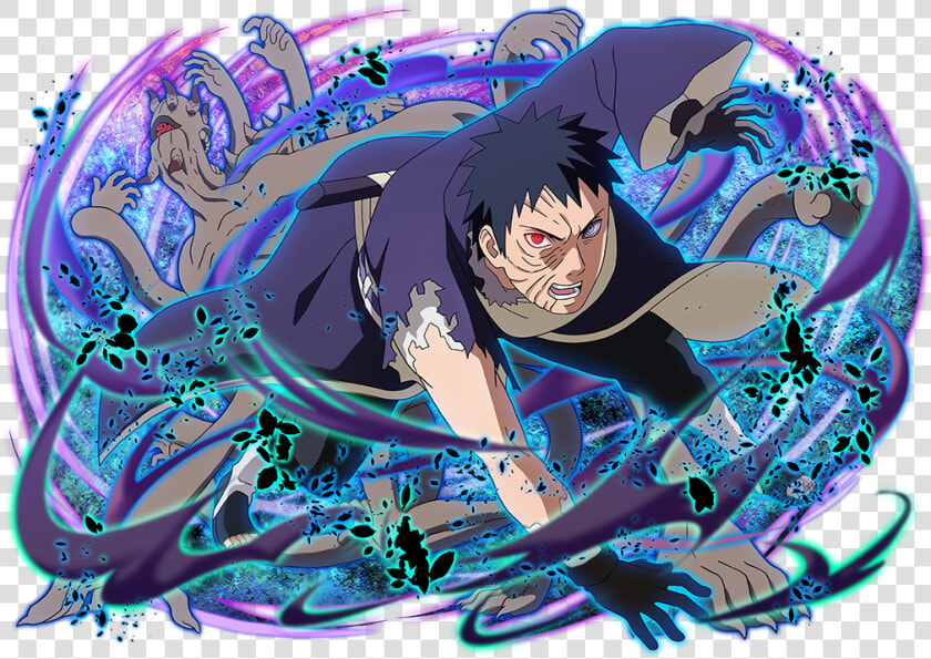 Transparent Zetsu Png   Obito Uchiha Naruto Blazing  Png DownloadTransparent PNG