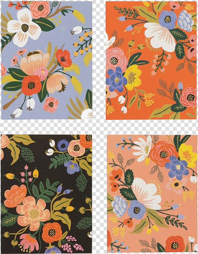 Rifle Paper Co Lively Floral 8pack Card Set   Pack Gerbera Blank Cards  HD Png DownloadTransparent PNG